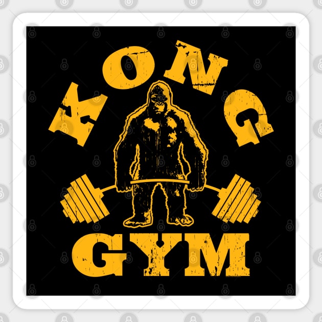 KONG GYM Sticker by KERZILLA